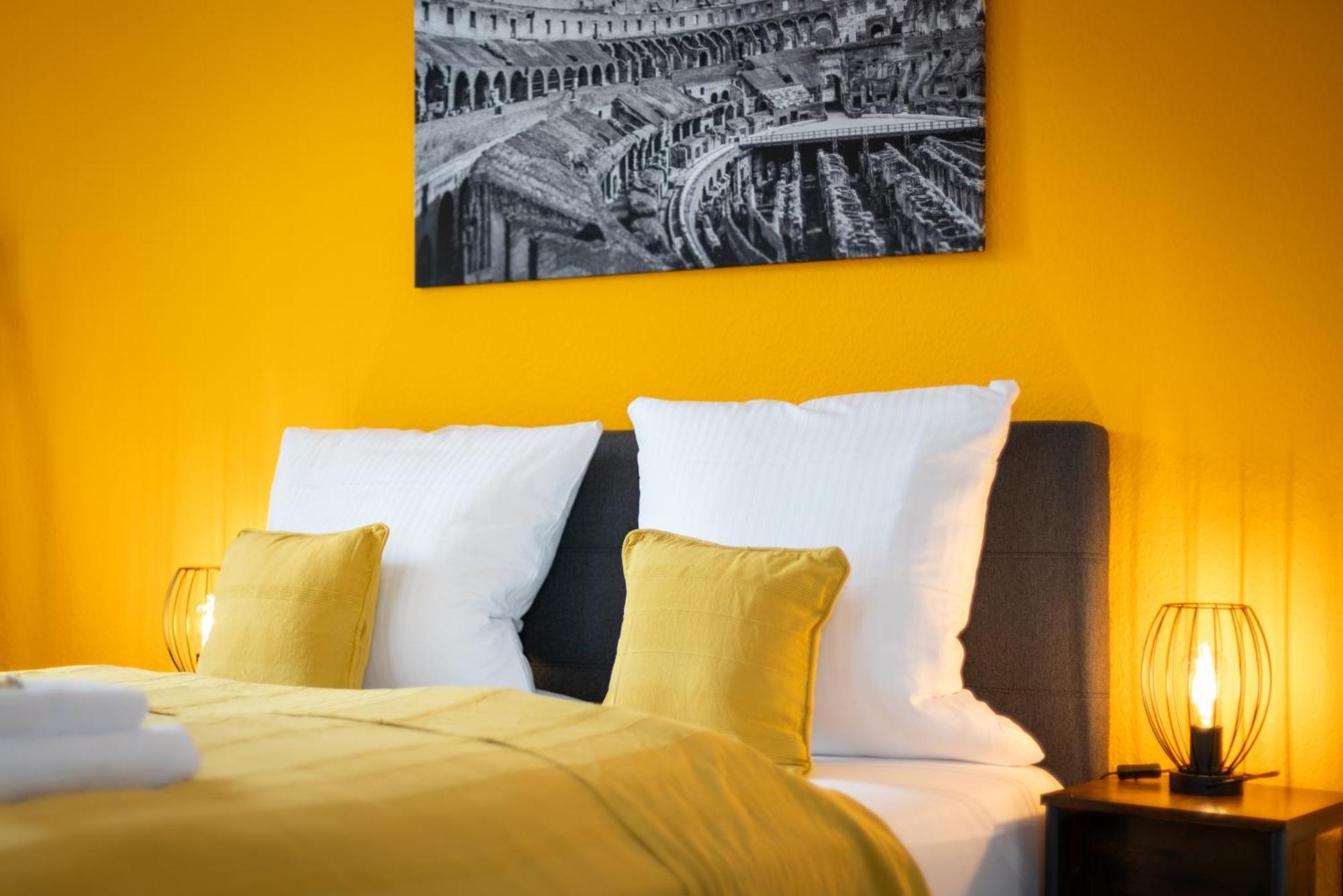 Free Living - City Design Apartments, Zentrum, Outlet, Balkon, Kueche Вольфсбург Екстер'єр фото