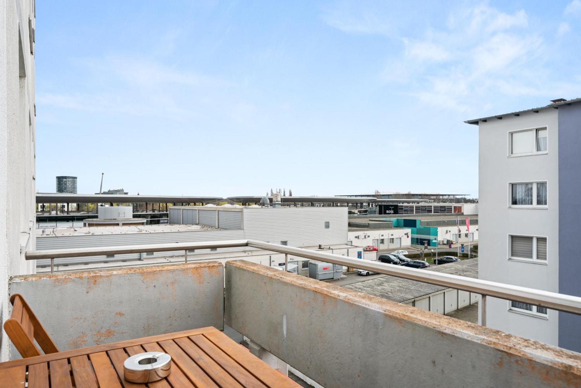 Free Living - City Design Apartments, Zentrum, Outlet, Balkon, Kueche Вольфсбург Екстер'єр фото