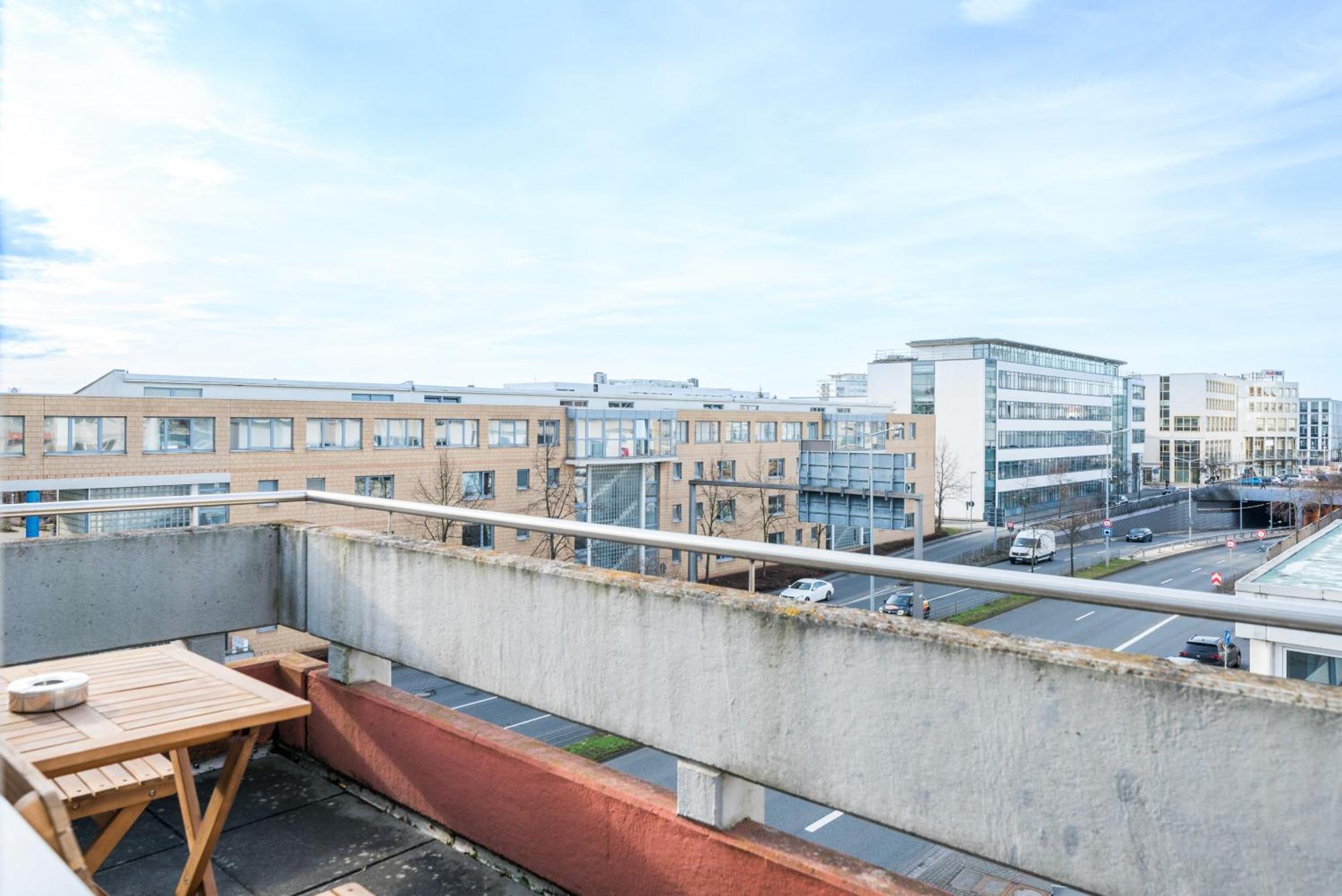 Free Living - City Design Apartments, Zentrum, Outlet, Balkon, Kueche Вольфсбург Екстер'єр фото