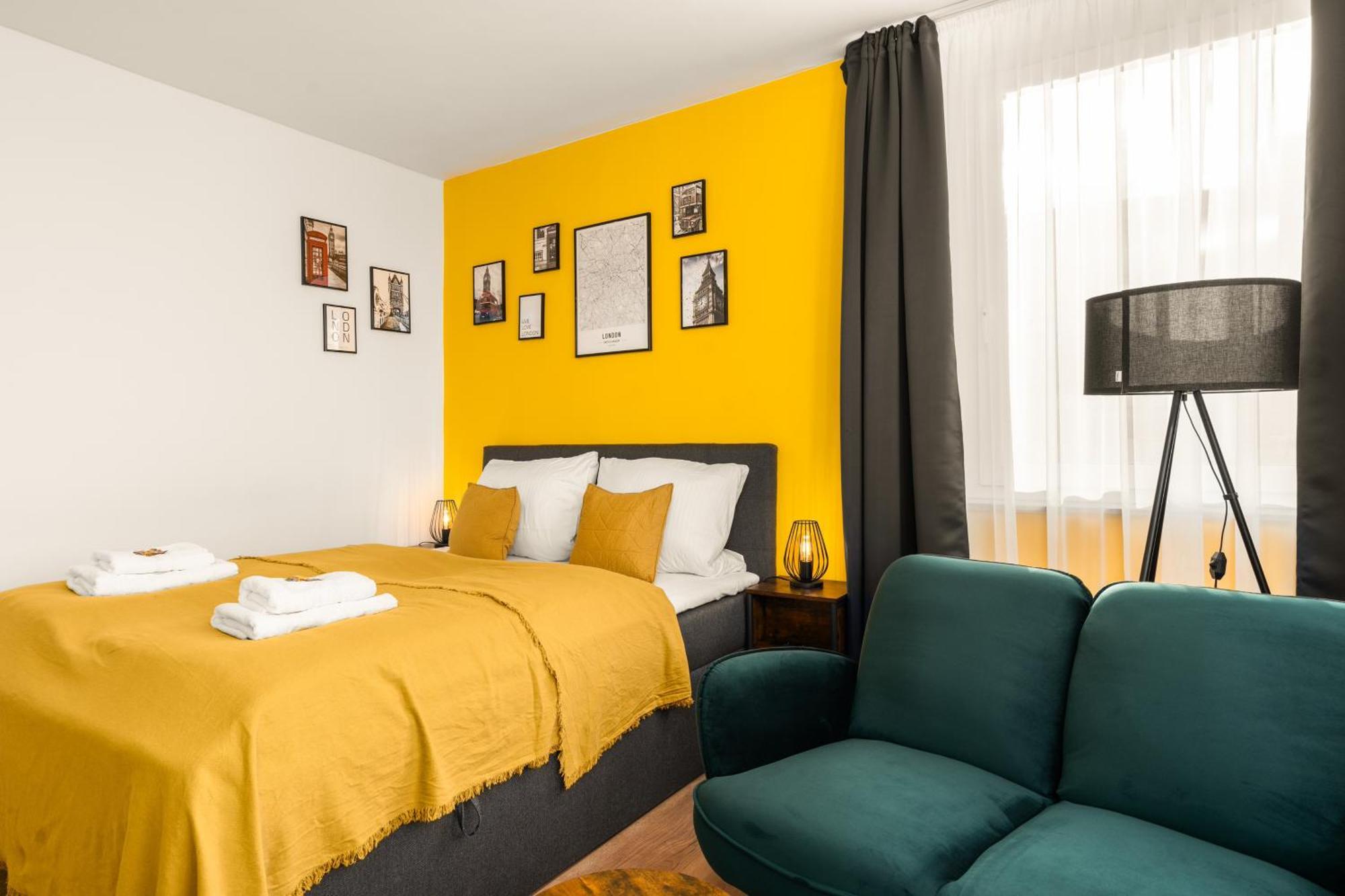 Free Living - City Design Apartments, Zentrum, Outlet, Balkon, Kueche Вольфсбург Екстер'єр фото